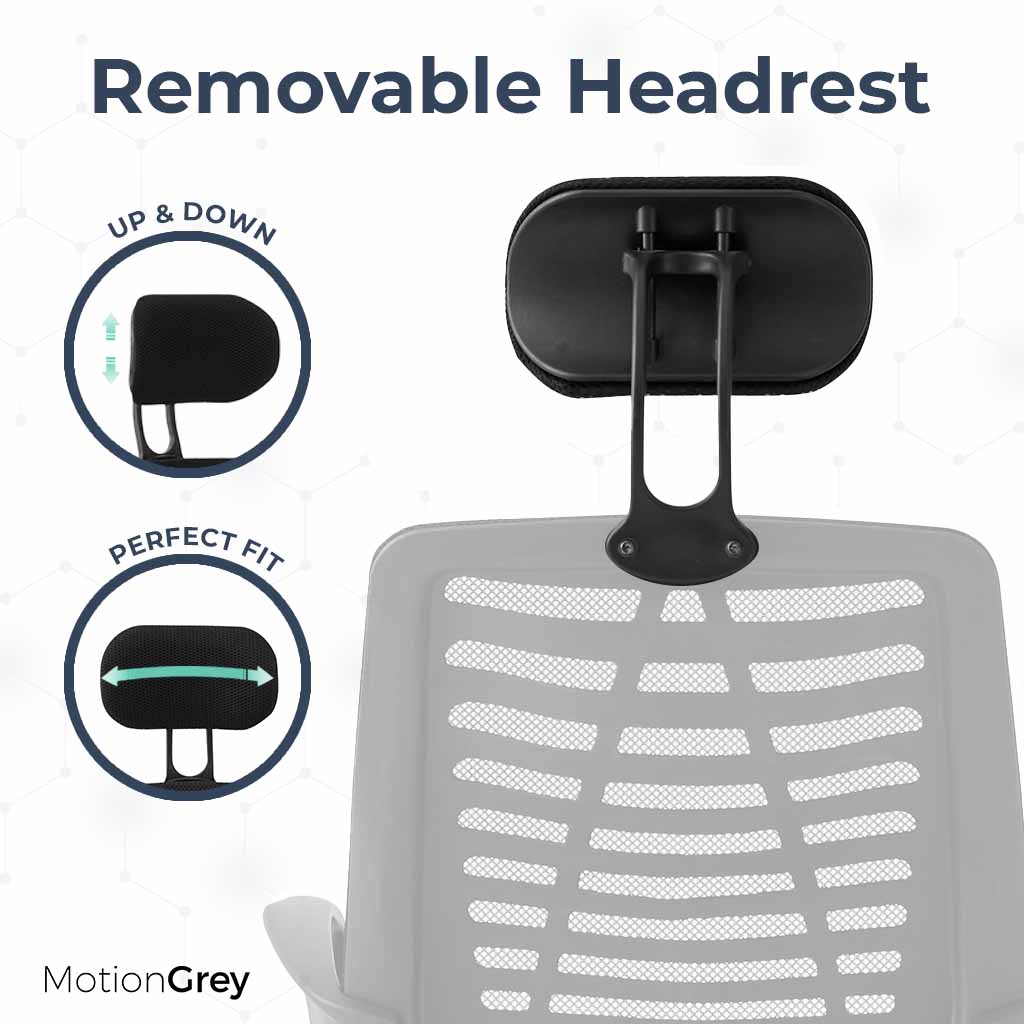 Motion MC2 Ergonomic Mesh High Office Black
