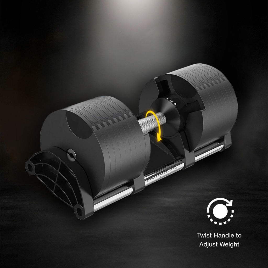 MotionGrey Adjustable Dumbbells
