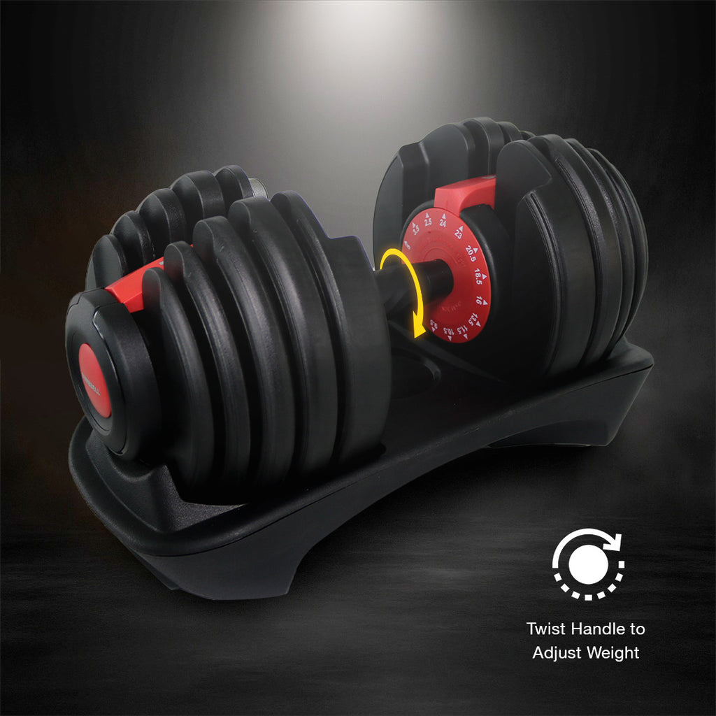 MotionGrey Adjustable Dumbbells
