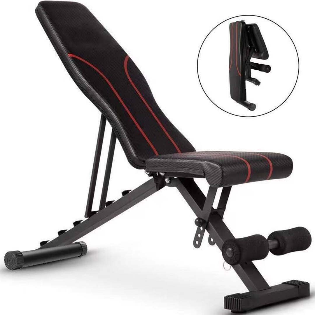 MotionGrey Adjustable Folding Weight Bench