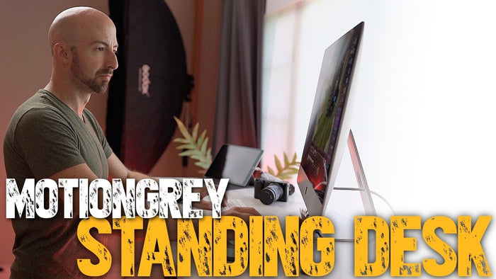 [VIDEO] Get Off Your Butt! MotionGrey Standing Desk Review | MotionGrey