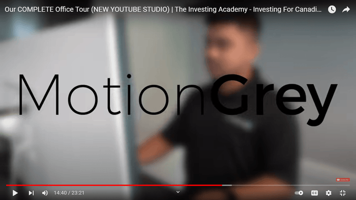 (Video) MotionGrey Partnership Feature: Brandon Beavis Investing | MotionGrey