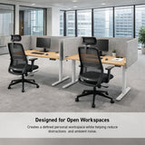 MotionGrey Desk Privacy Panel – Desk Modesty Panel for Standing Desks
