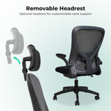 Motion MC2 Ergonomic Mesh High Office Black