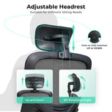 Motion MC2 Ergonomic Mesh High Office Black