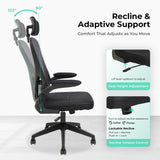 Motion MC2 Ergonomic Mesh High Office Black