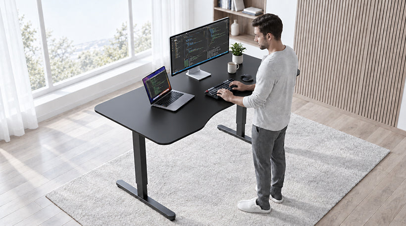 SPACIOUS WORKSPACE, CLEANER SETUP
