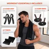 MotionGrey 90lb QuickLift Pro Adjustable Dumbbells