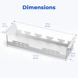 Motion Under Desk Cord Organizer Cable Tray Pro