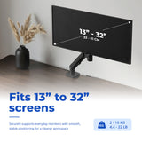 Motion Monitor Arm Mount with Quick Release