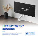 Motion Monitor Arm Mount with Quick Release