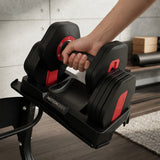 MotionGrey 26LB QuickLift Speed Adjustable Dumbbells