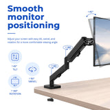 Motion Monitor Arm Mount with Quick Release
