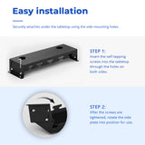 Motion Under Desk Cord Organizer Cable Tray Pro