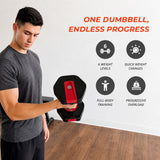 MotionGrey 26LB QuickLift Speed Adjustable Dumbbells