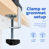 Motion Monitor Arm Mount with Quick Release