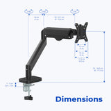 Motion Monitor Arm Mount with Quick Release