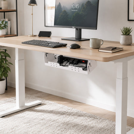 Motion Under Desk Cord Organizer Cable Tray Pro