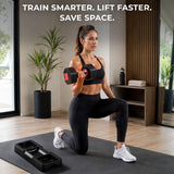 MotionGrey 26LB Adjustable Dumbbells
