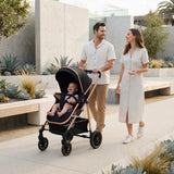 MotionGrey 4-Wheel Baby Stroller