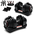 MotionGrey 90LB Adjustable Dumbbells