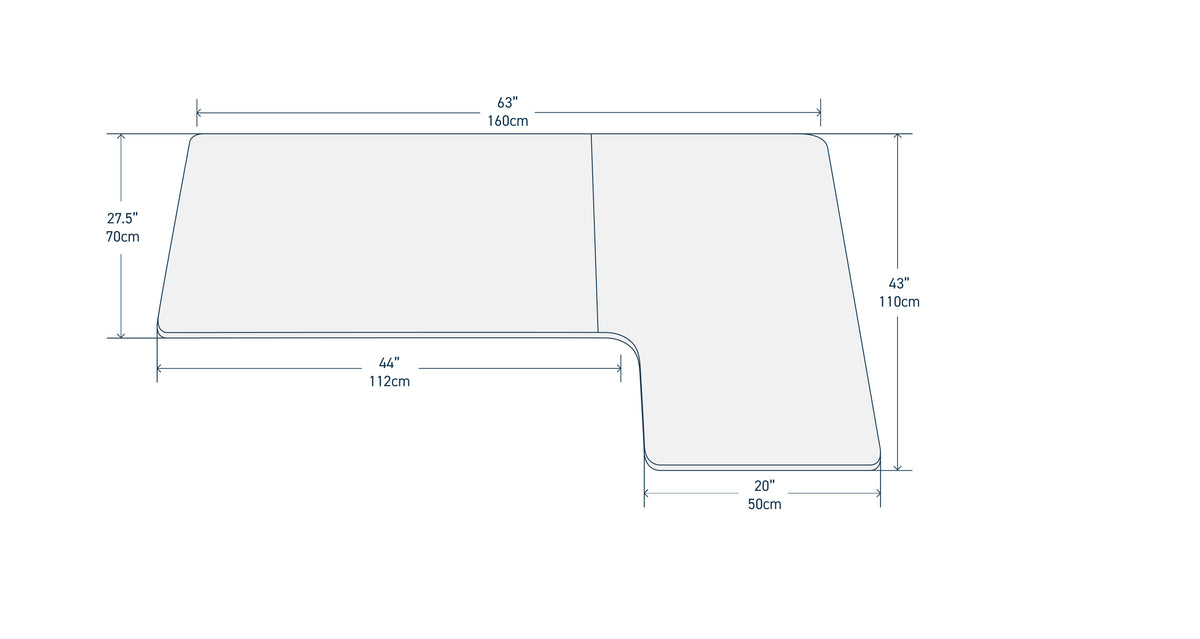 Table top specifications