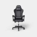 Black Motion Enforcer gaming chair shown from the front