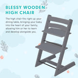 BLESS-HIGHCHAIR-GREY, KB-BLCHAIR-GY