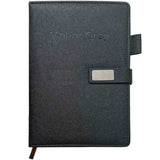 MotionGrey Leather Notebook