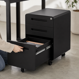 Motion Rolling Steel Filing Cabinet