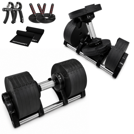 MotionGrey Nuo Style Adjustable Dumbbells V3