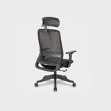 Black NovaCloud ergonomic office chair shown from the rear
