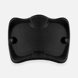 Black Motion ErgoFeel foot massage mat viewed from above