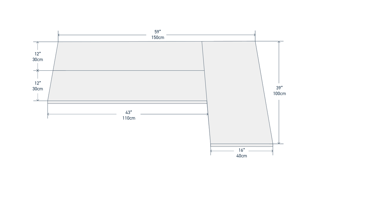 Table top specifications