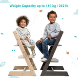 Blessy Wooden High Chair with Tray. The Perfect Adjustable Baby Highchair Solution for Your Babies and Toddlers or as a Dining Chair. (6 Months up to 250 Lb)
