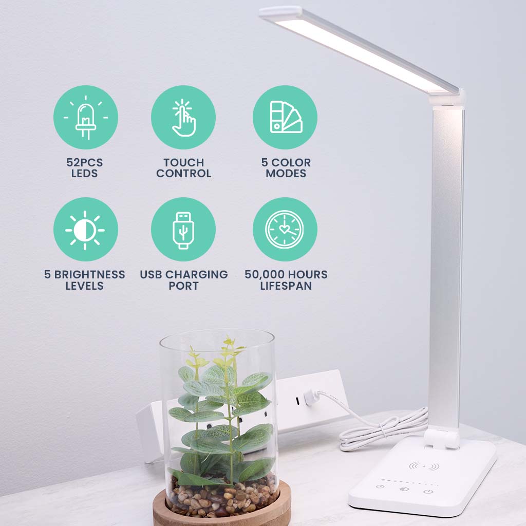 Motion LED Desk Office Lamp