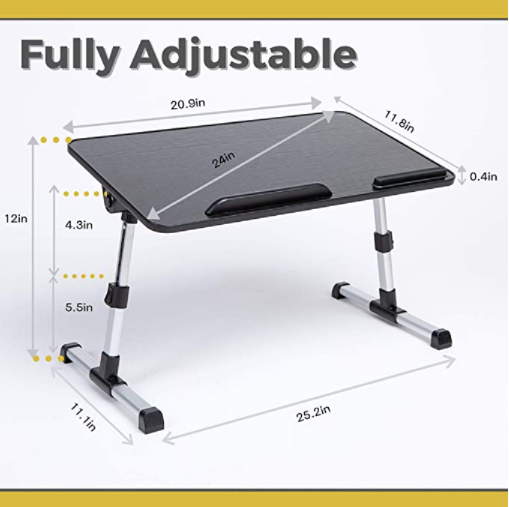 Motion Adjustable and Multi Purpose Laptop Desk